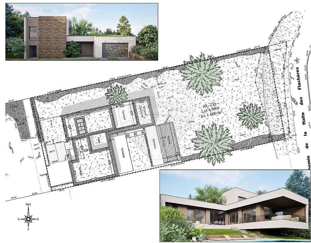 Terrain à CHARBONNIERES-LES-BAINS