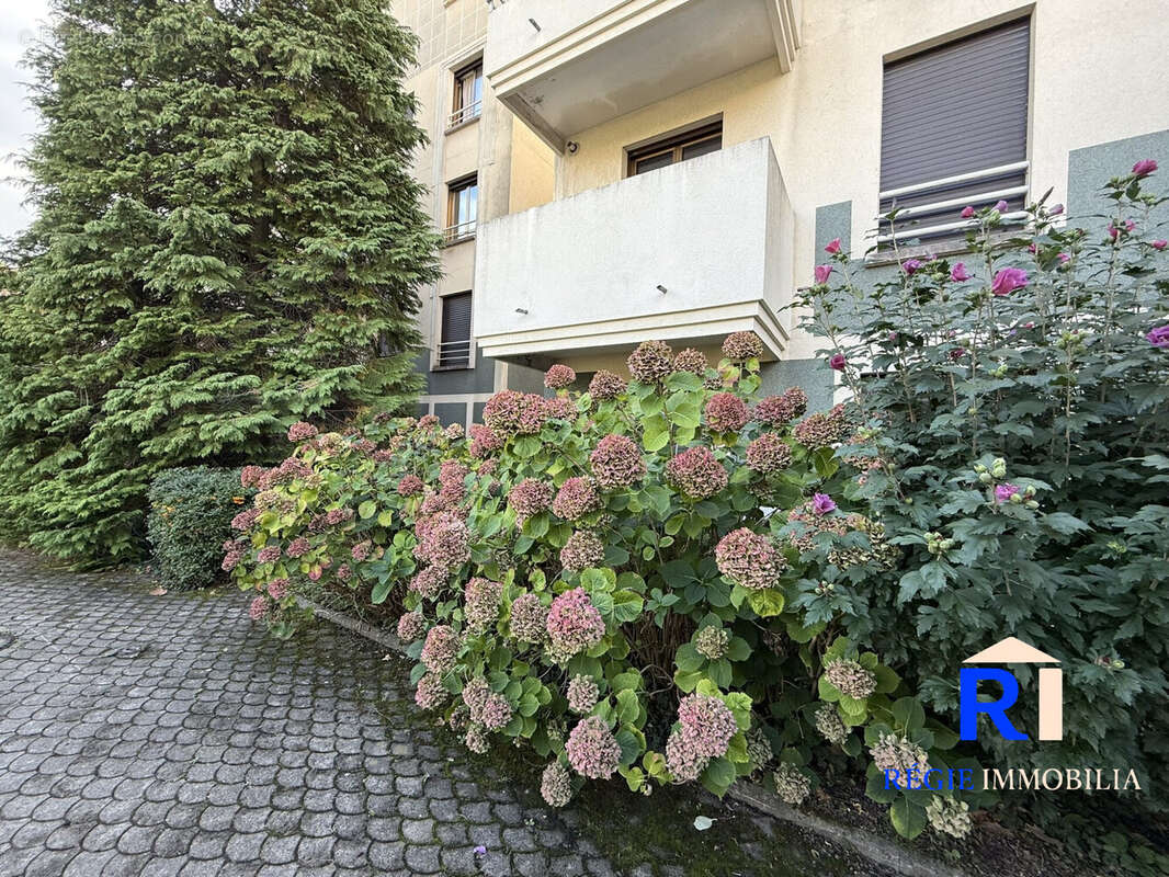 Espaces extérieurs fleuris - Appartement à GRENOBLE