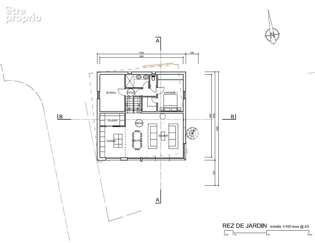 Valbonne — villa contemporaine - fort potentiel - photo 15