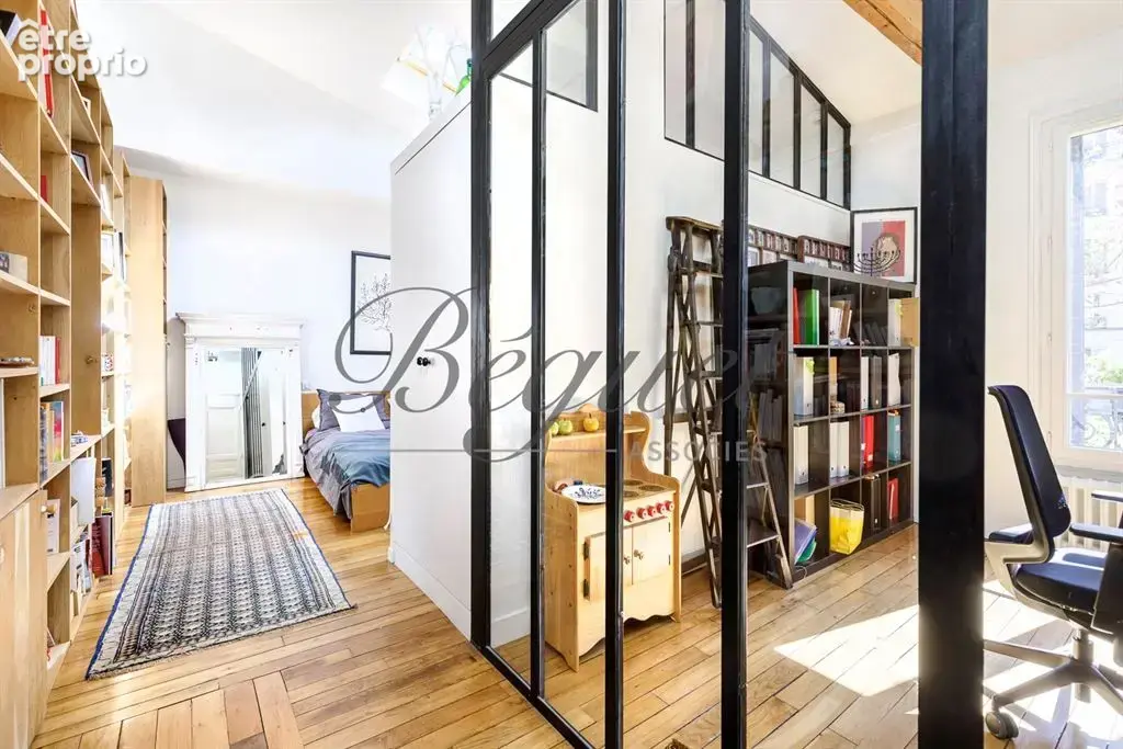 Paris 14e (75014), quartier Alésia — Maison familiale de 170 /207 m² avec terrasse, studio indépendant et stationnement - photo 10