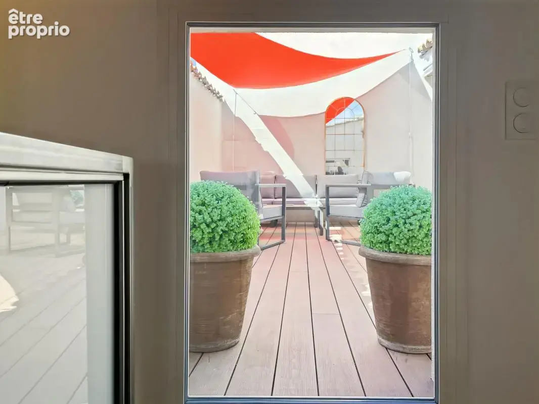 Vente authentique demeure au cœur de Marseillan avec terrasse et garage - photo 12