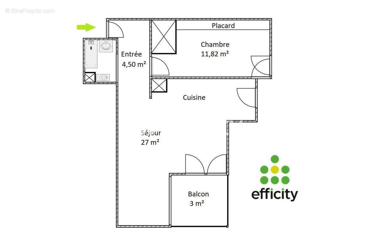 Appartement à ASNIERES-SUR-SEINE
