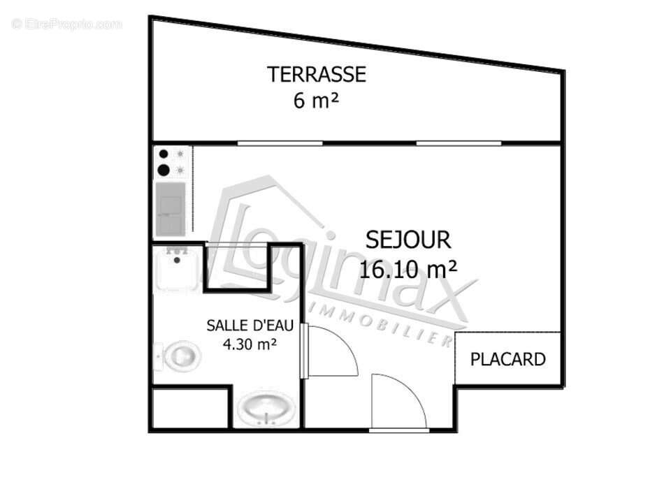 Appartement 20 m² à La Rochelle  - photo 2