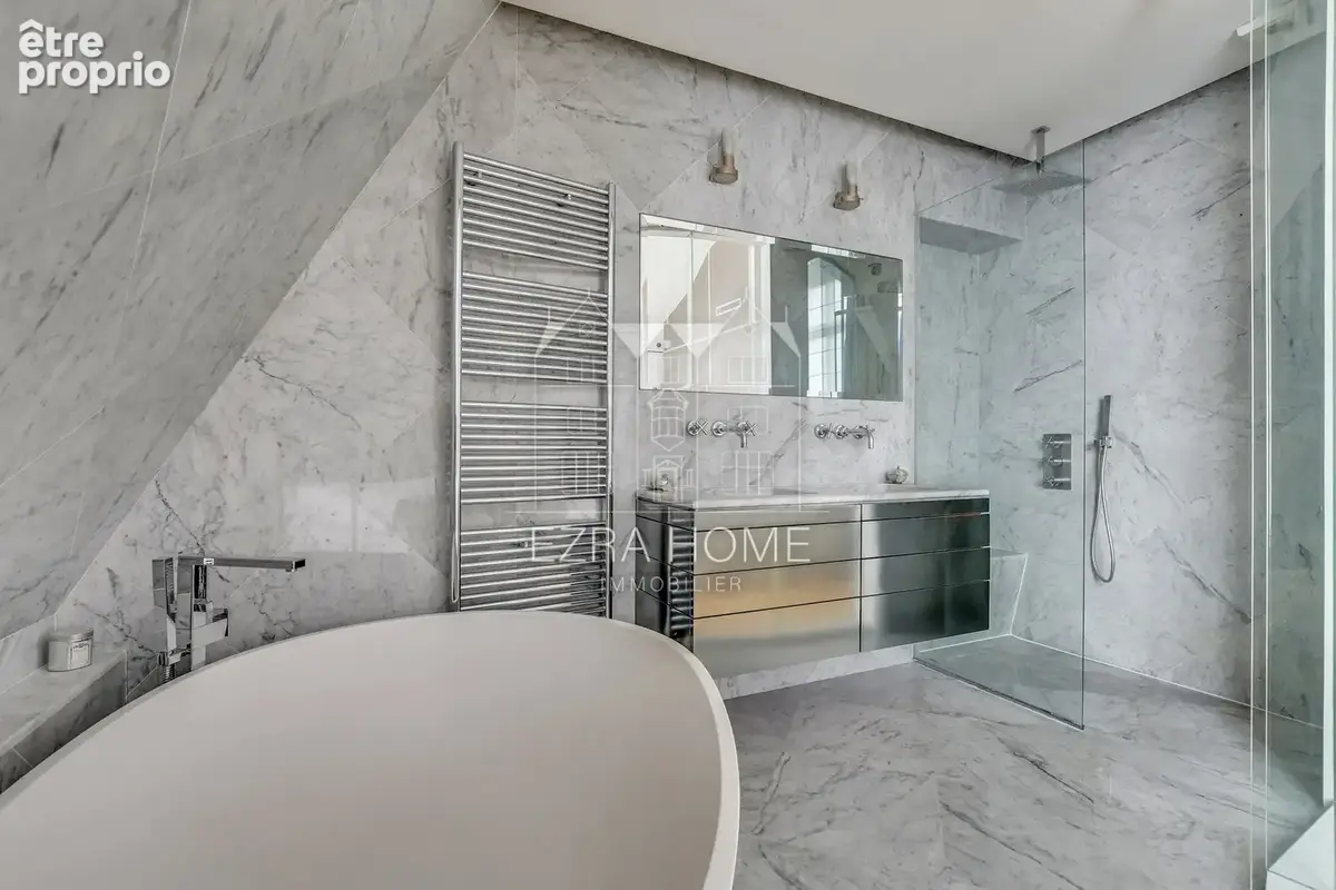 Paris 16 éme - auteuil - dernier étage - duplex d’exception - 227,61 m2 - 4/5 suites - balcon - climatisation - photo 8