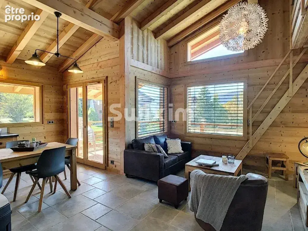 Chalet avec terrain constructible à vendre à Megève. - photo 4