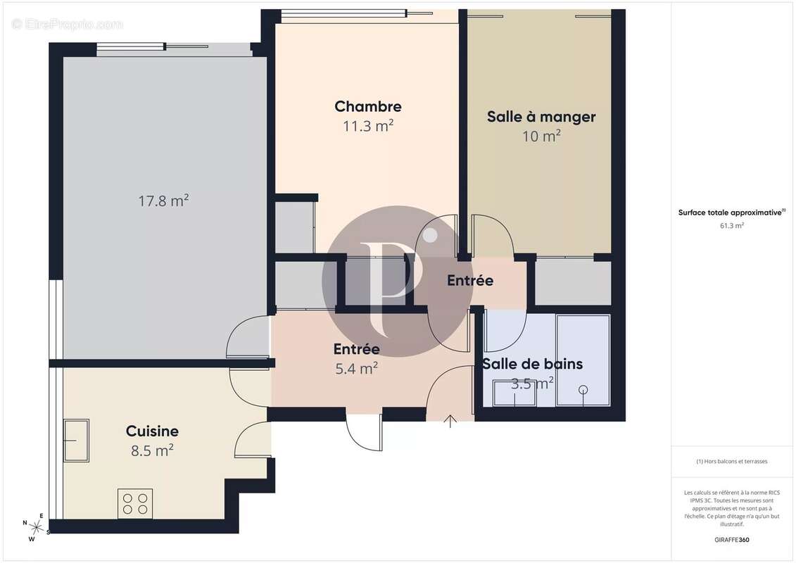 Appartement à VERRIERES-LE-BUISSON