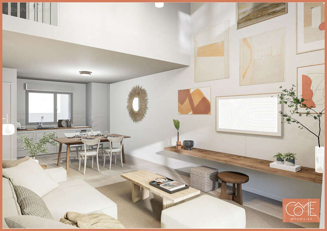 Maison type 4 - traversante - terrasse et jardin sud- plein centre-ville - saint-jouan-des-guerets - photo 3