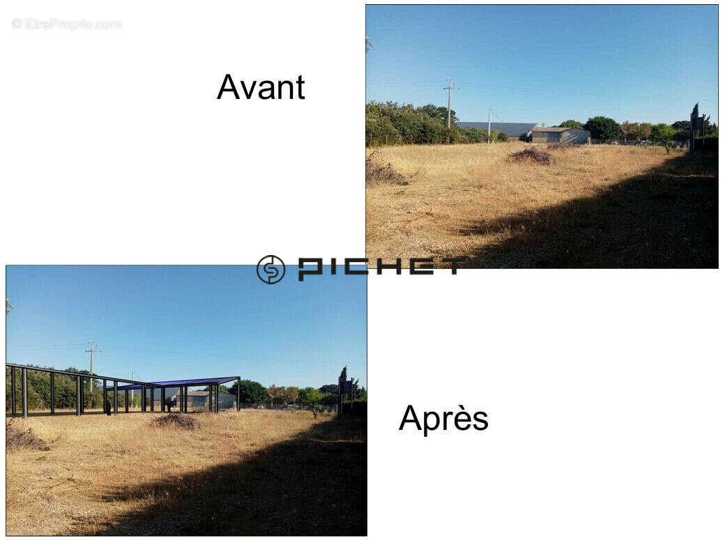 Terrain à SAINTE-CECILE-LES-VIGNES