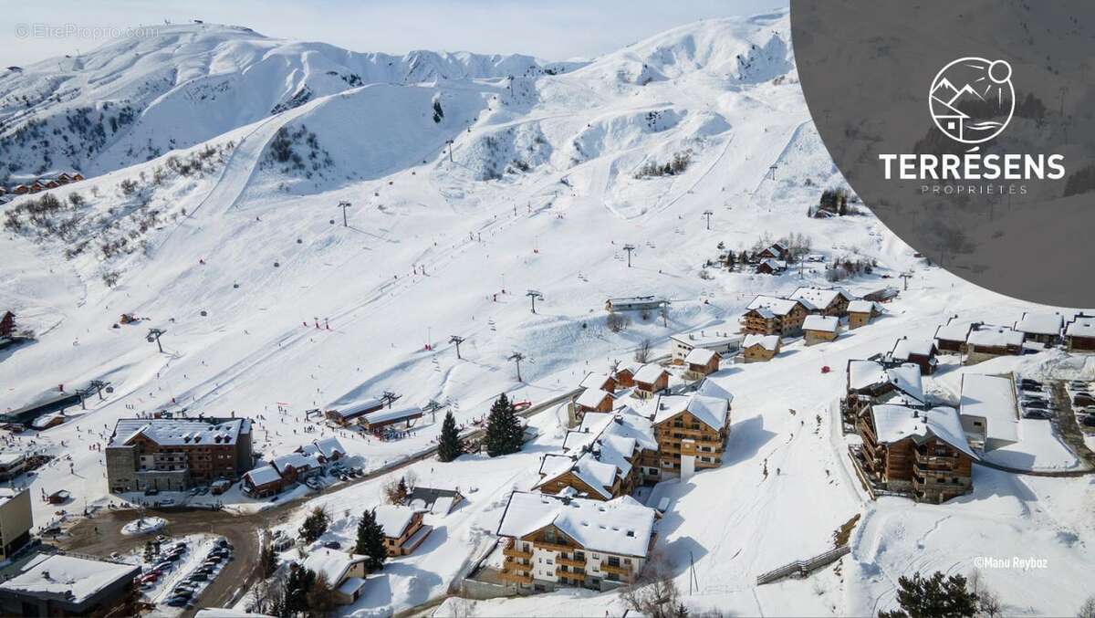 Appartement t3 bureau - résidence le caprice blanc à la toussuire - photo 12