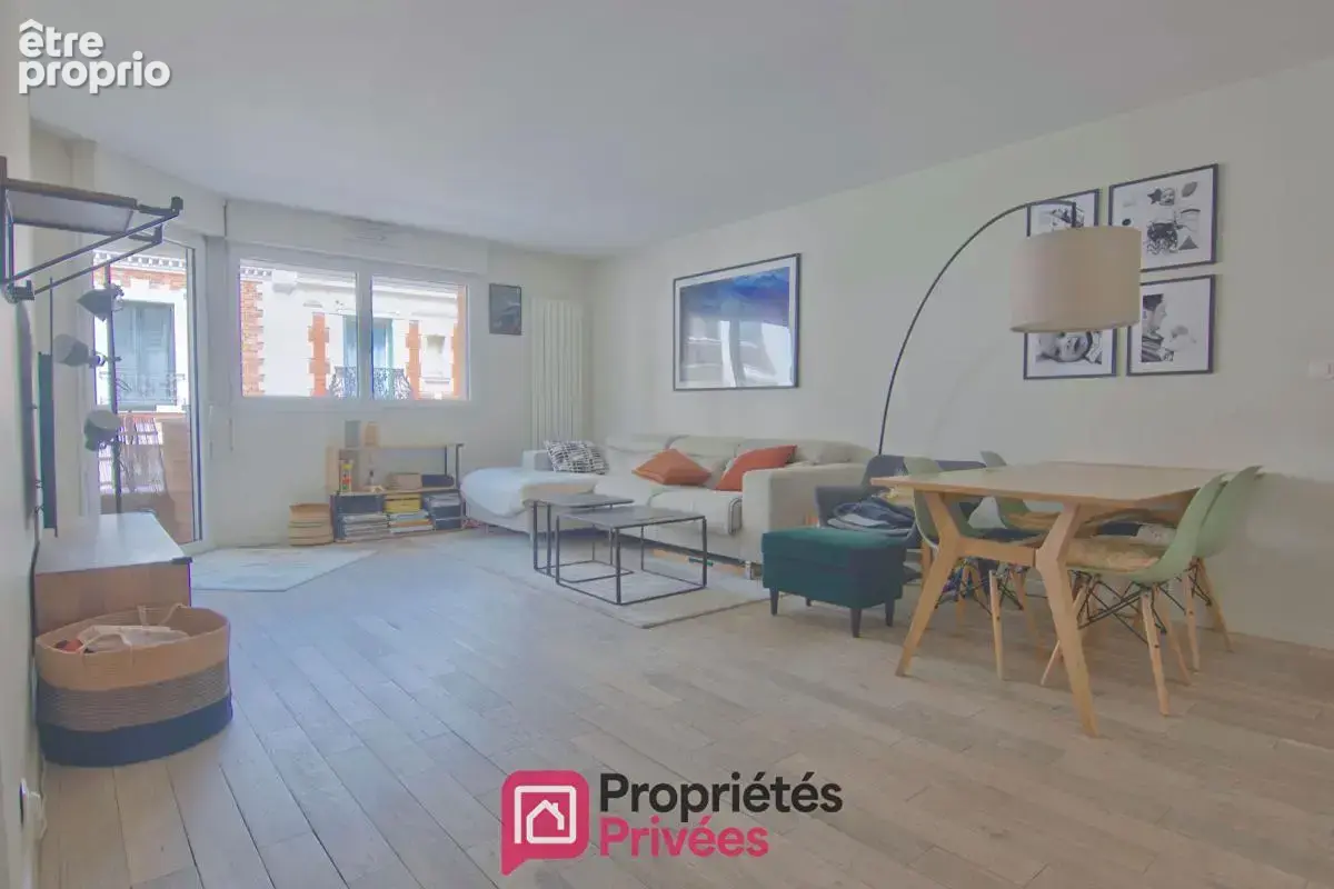 Appartement Boulogne Billancourt traversant 3 pièce(s) 81,02 m2 avec terrasse de 10 m2 - photo 2