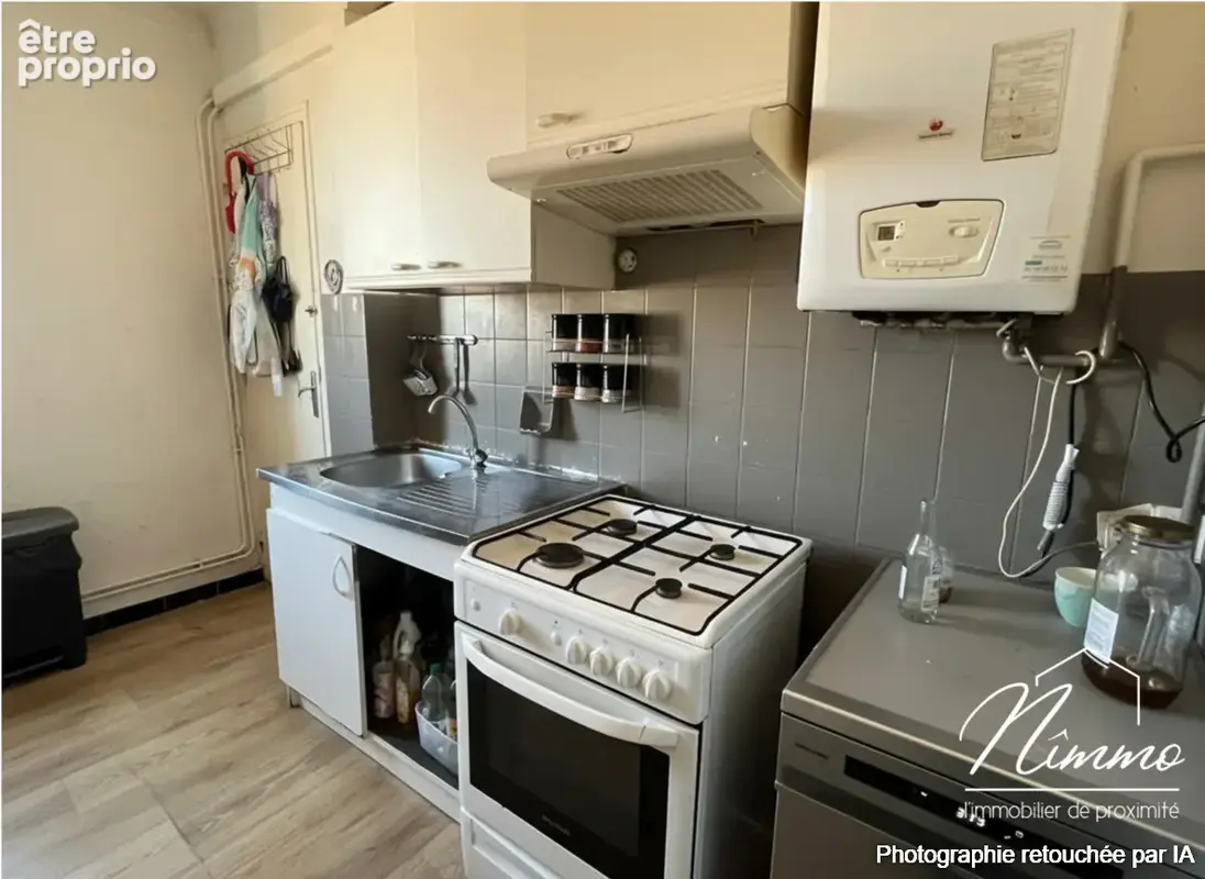 Exclusivite nimes republique investissement locatif appartement t3  balcon cave - photo 3