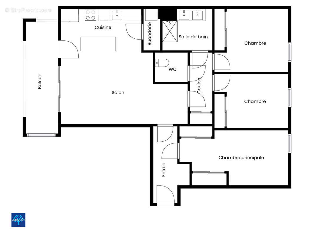 Appartement à BRUZ
