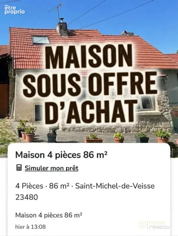 Photo Maison à Saint-Michel-De-Veisse au prix de 96 000€