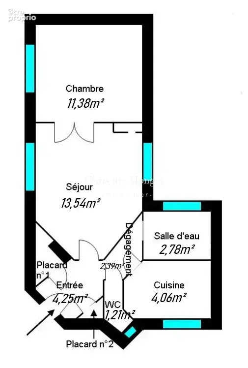 2 Pièces 40m2 Rue Perronet - photo 11