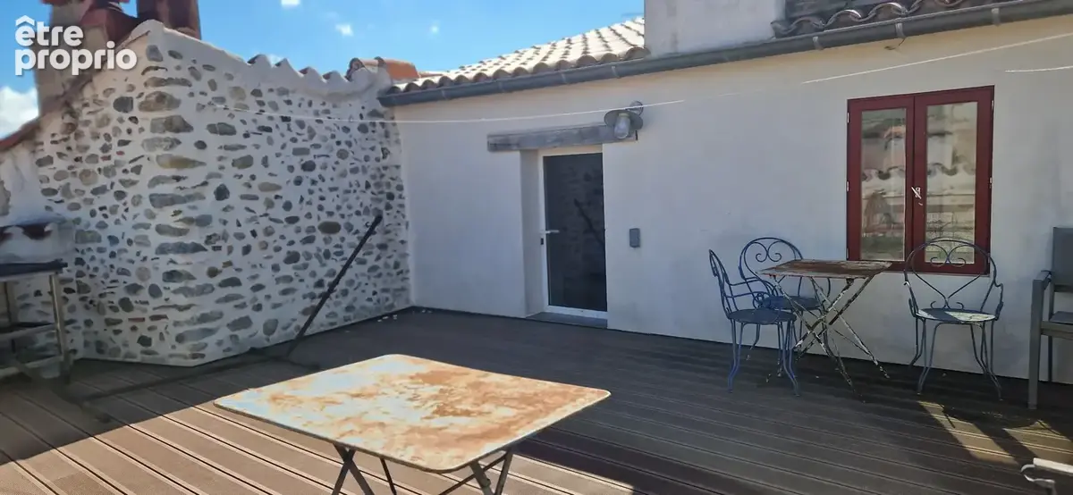 Ille sur tet - maison de village 231m2 avec garage et 2 terrasses vue degagee canigou et orgues - photo 4