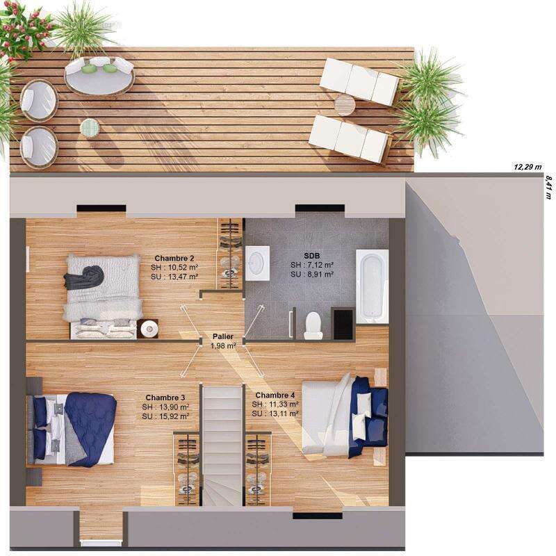 Maison à LA CHAPELLE-VENDOMOISE