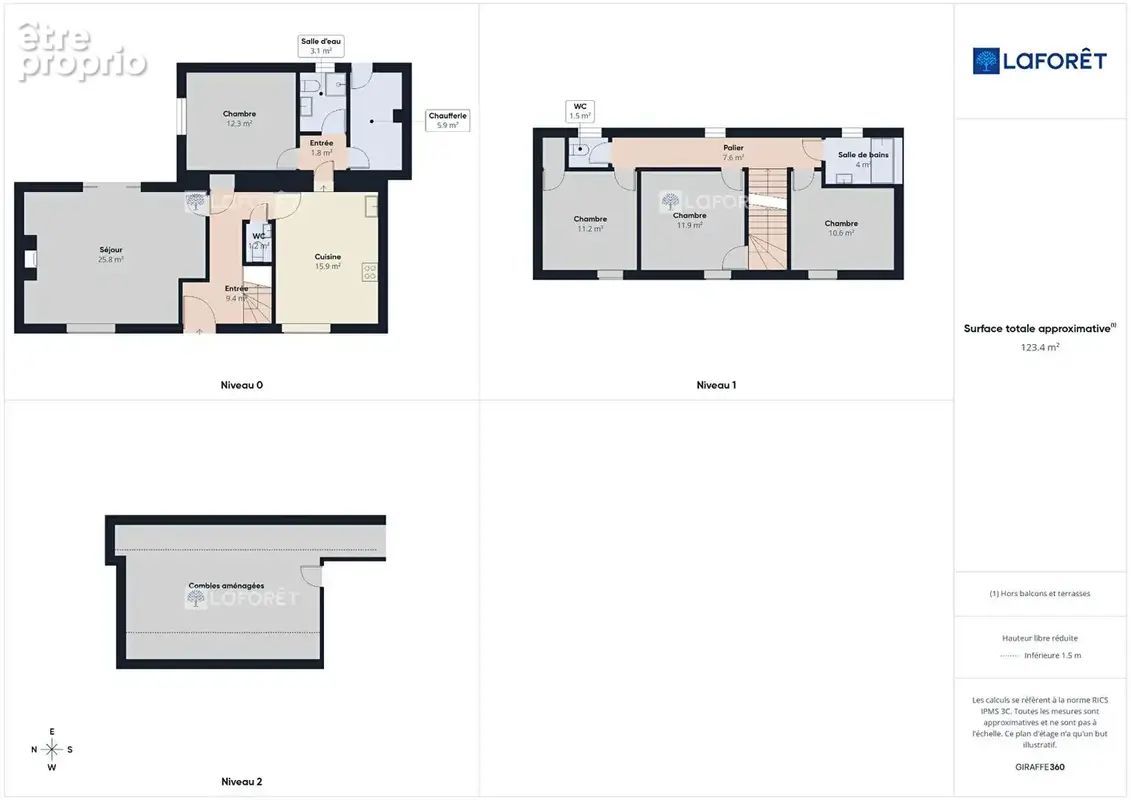 Maison plogastel saint germain 6 pièces 120 m² - photo 6
