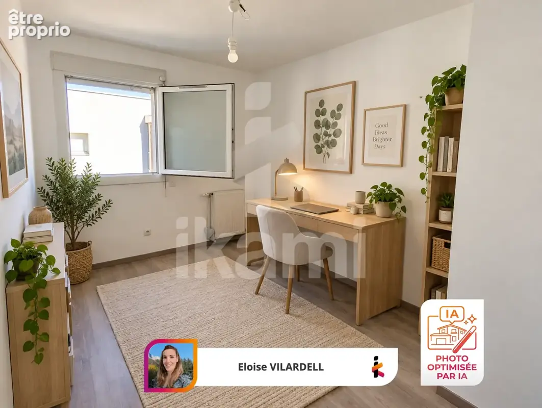 T4 de 76 m2 avec terrasse de 10 m2 et vue Belledonne - photo 6