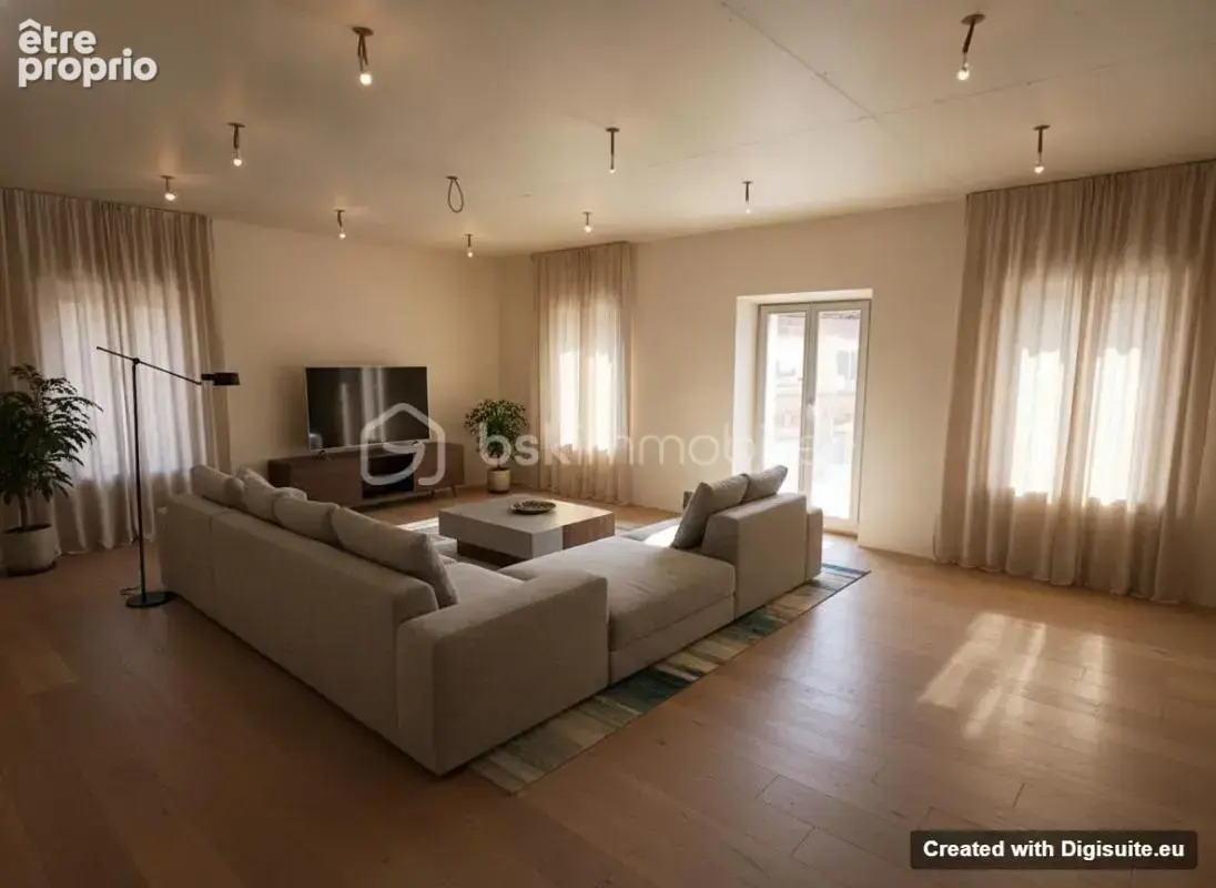 Proche centre ville, superbe appart. t6 duplex neuf, dern. etage  avec 4 chambres et terrasse - photo 2