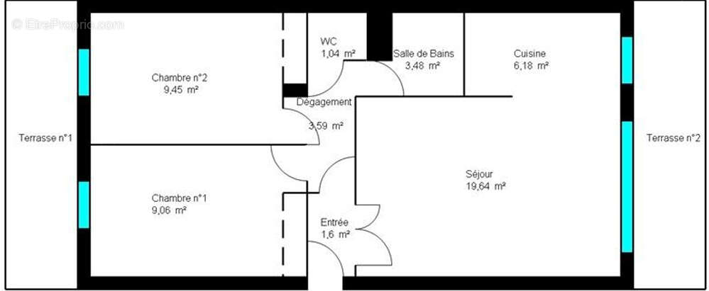 Appartement à BONDY
