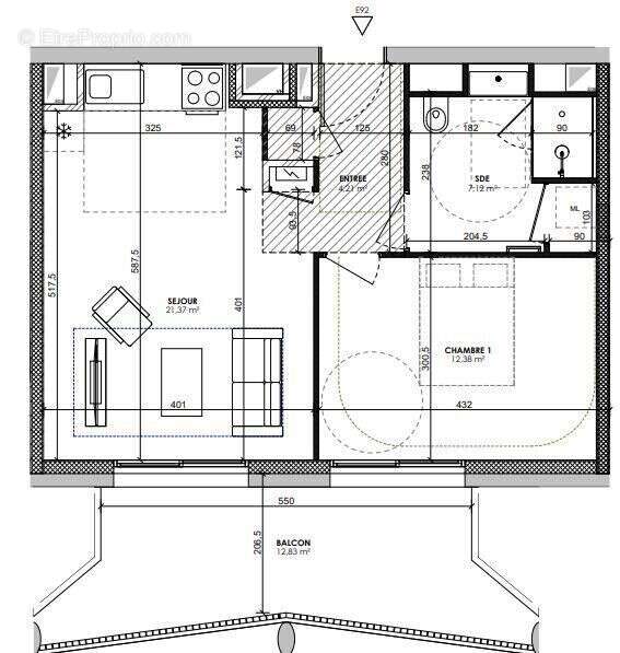 Photo 3 - Appartement à LYON-7E