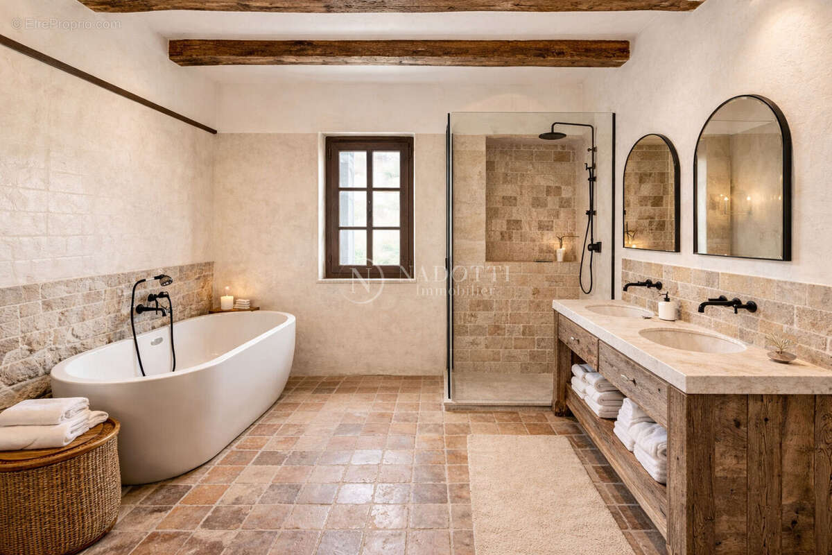Mas à Cabrières D'Avignon avec terrain constructible. - photo 14