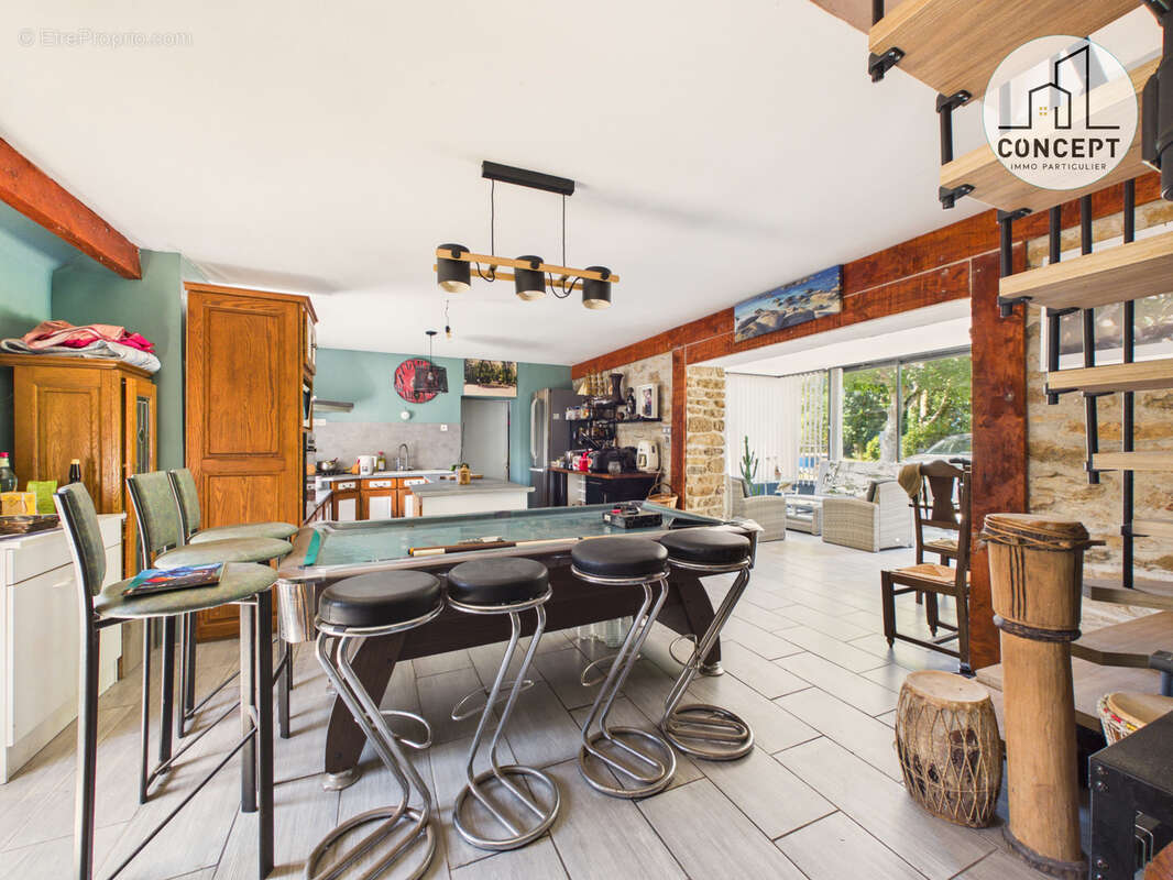 #b740 - viager occupe - maison de pierre - 124 m2 - saint fregant - photo 7