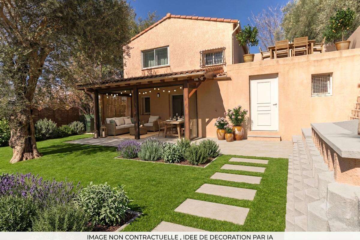 Nice ste marguerite : maison 84 m2 jardin piscine - photo 2