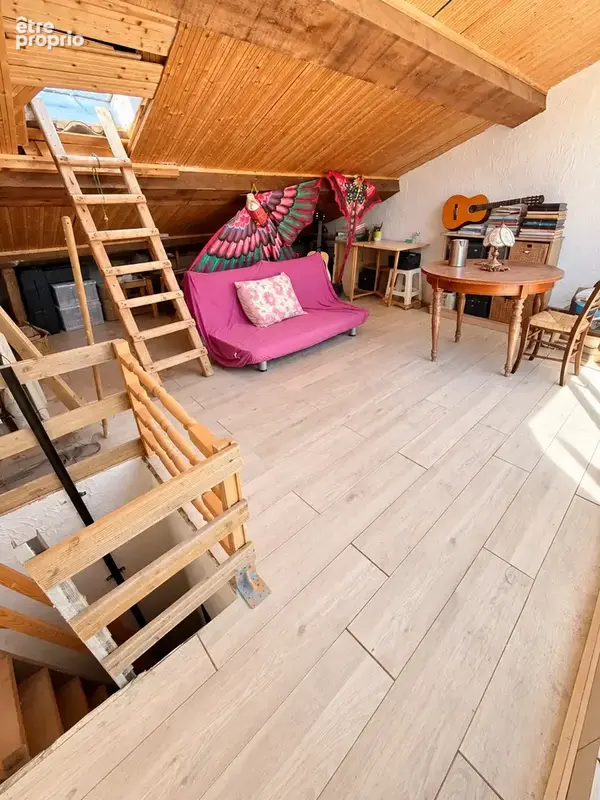 Roquefort-Des-Corbières : Maison de village 120 m2 avec terrasse sur les toits - photo 10