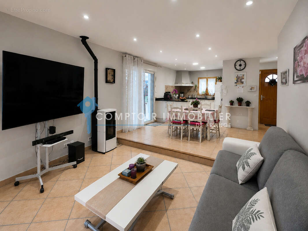 Dépt Hérault (34) - Aniane - À vendre - Maison T4 de 100m2, parcelle de 1000m2, piscine, garage - photo 9