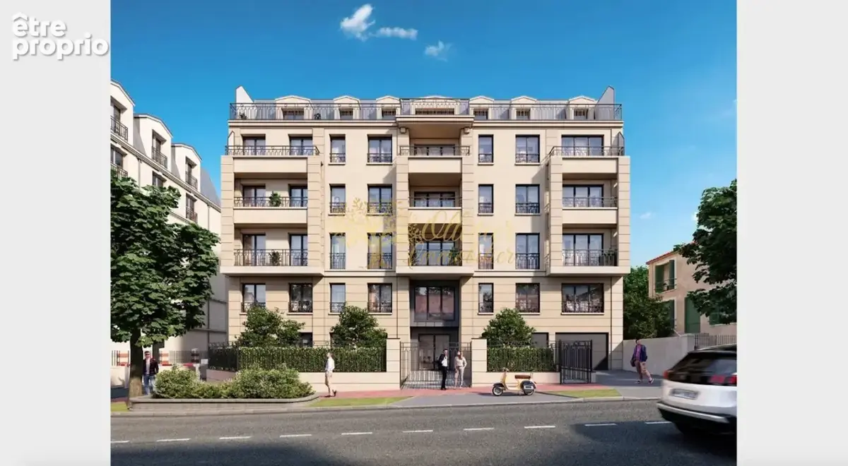VILLA VICTORIA - LE PERREUX SUR MARNE – Programme immobilier neuf T3 de 66.19 m2 avec terrasse de 32.48 m2 et box - photo 3