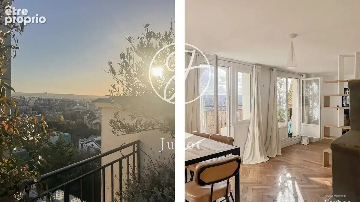 Paris 16e - AUTEUIL NORD - Studio à vendre - 35,20m² Carrez - Toit terrasse 32,49m² - Balcon - Vue panoramique. - photo 2
