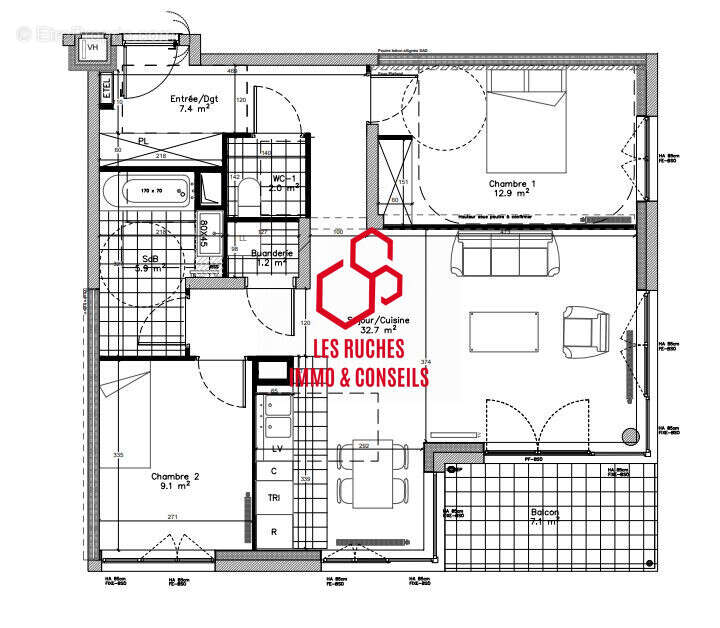 Appartement à GIF-SUR-YVETTE