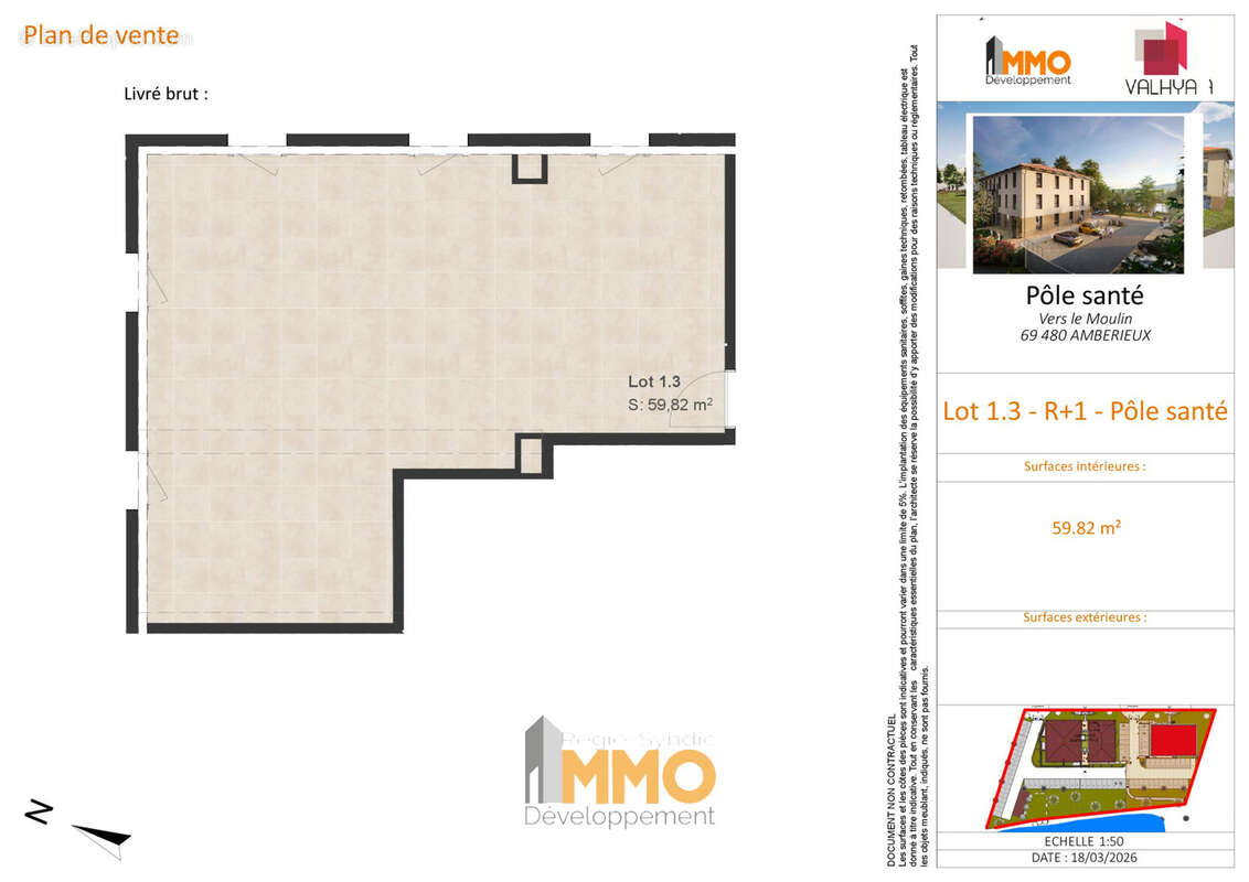 Commerce 59 m² à Amberieux  - photo 7