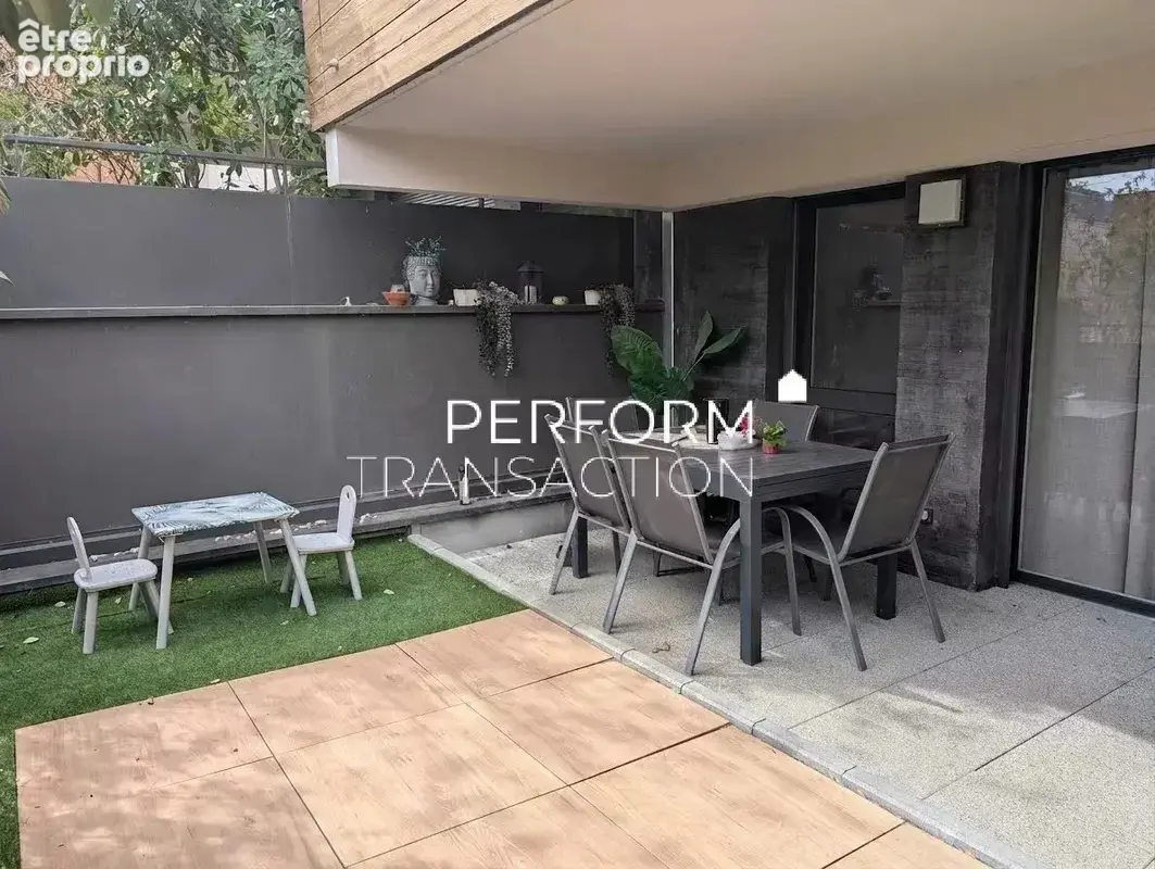 Domaine de Beaurevoir - Appartement T3  - Terrasse intimiste - photo 7