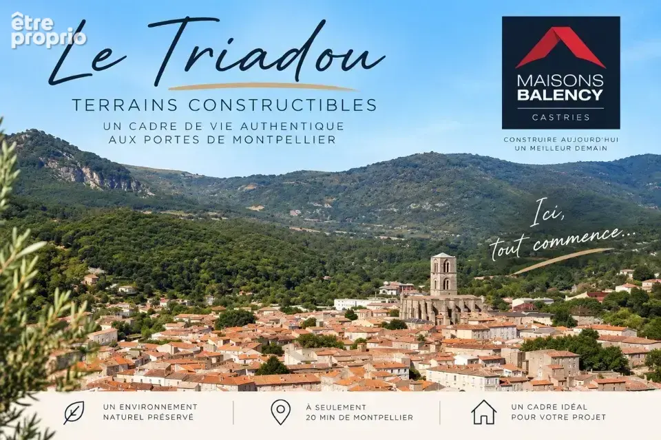 Terrain 350 m² à vendre à Le Triadou (34270) - photo 2