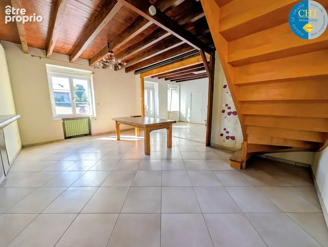Ancien corps de ferme en pierres renove avec studio et dépendances à concoret (56430) avec cht immobilier - photo 5