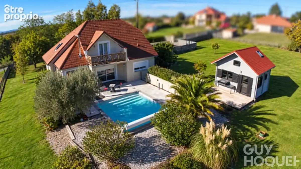 Maison avec vue Pyrénées, piscine, et chalet indépendant ! - photo 1