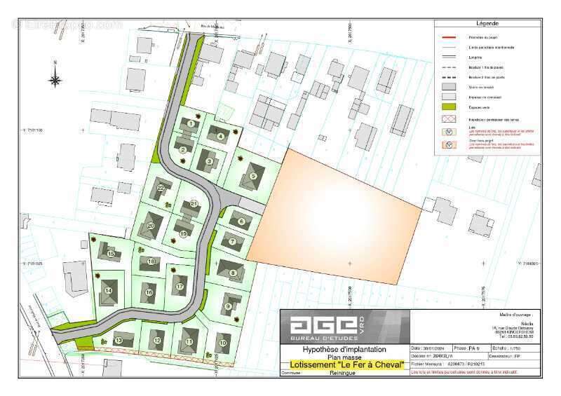 Terrain à REININGUE