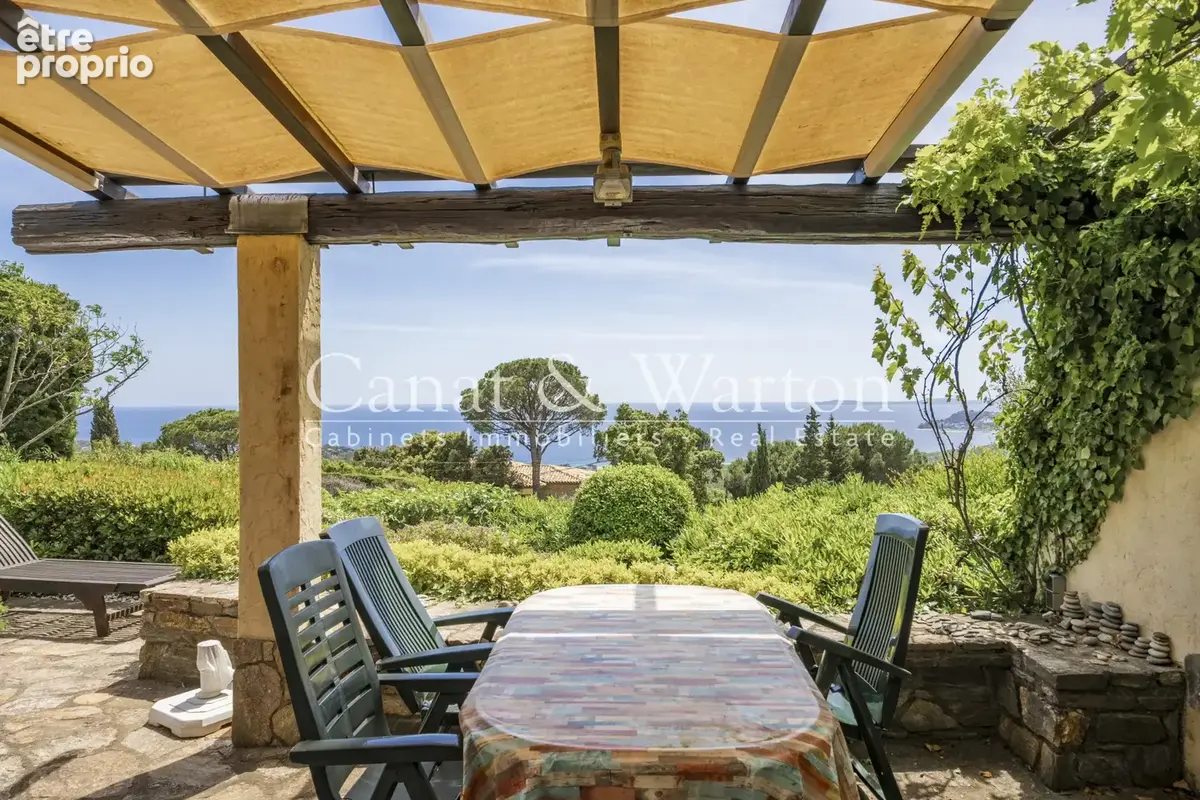 Vue mer exceptionnelle: villa à la croix valmer avec piscine - photo 4