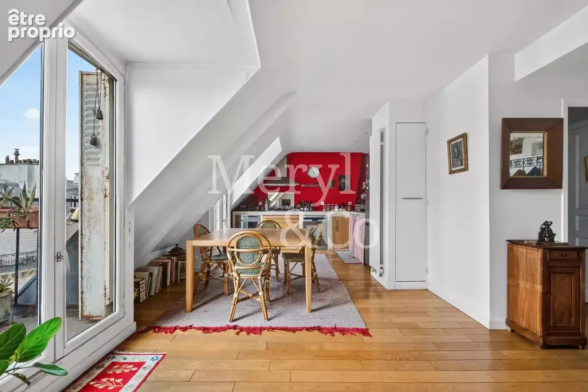 Notre-Dame-de-Lorette / rue des Martyrs - Appartement en dernier étage 3 pièces de 73,38 m² avec balcons et vue dégagée sur le S - photo 7