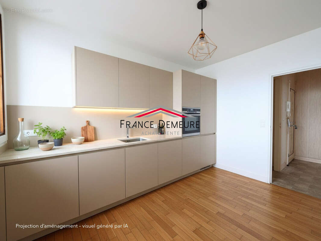 Appartement 57 m² à Franconville  - photo 7