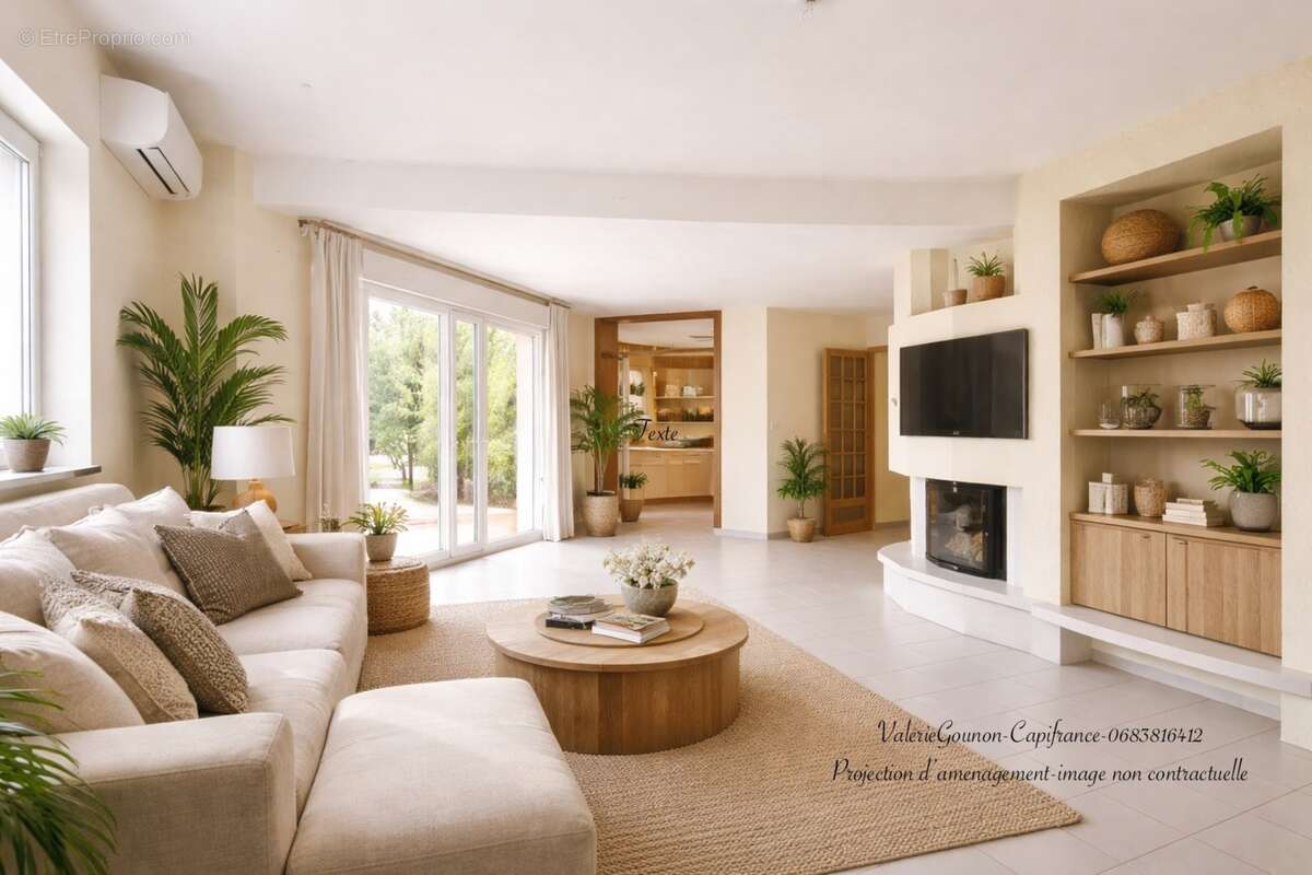 Maison à vendre 5 pièces JUVIGNAC (34),4 Chambres,130 m2, Terrain 645m2, Jardin,Sous-Sol total-Garage double-Piscine - photo 4