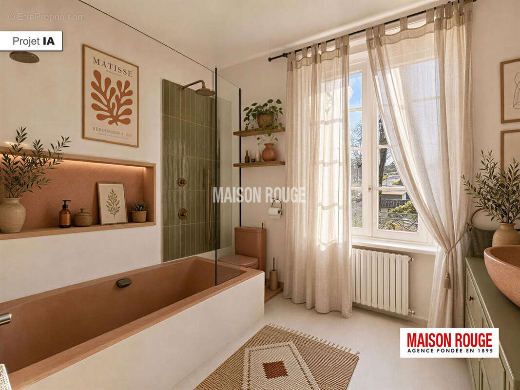 Maison de bourg en pierre à moderniser avec 5 chambres, jardin arboré et garage au coeur de Plourhan - photo 15