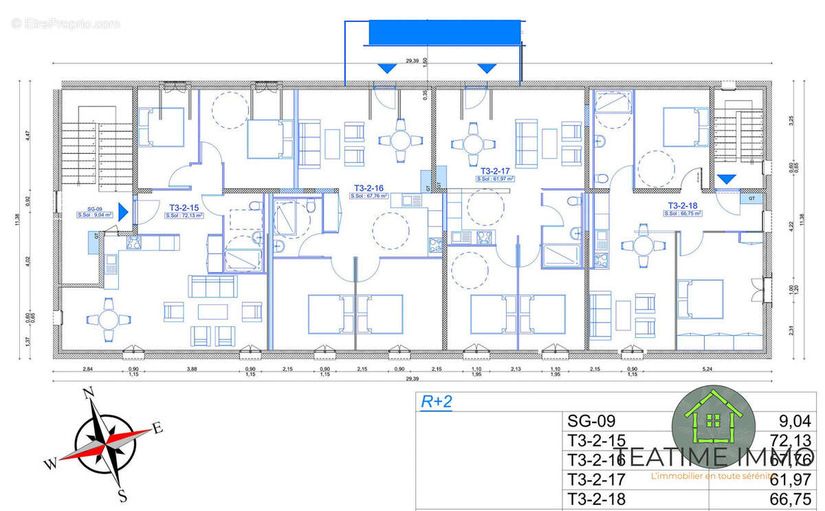 Appartement à AUDIERNE
