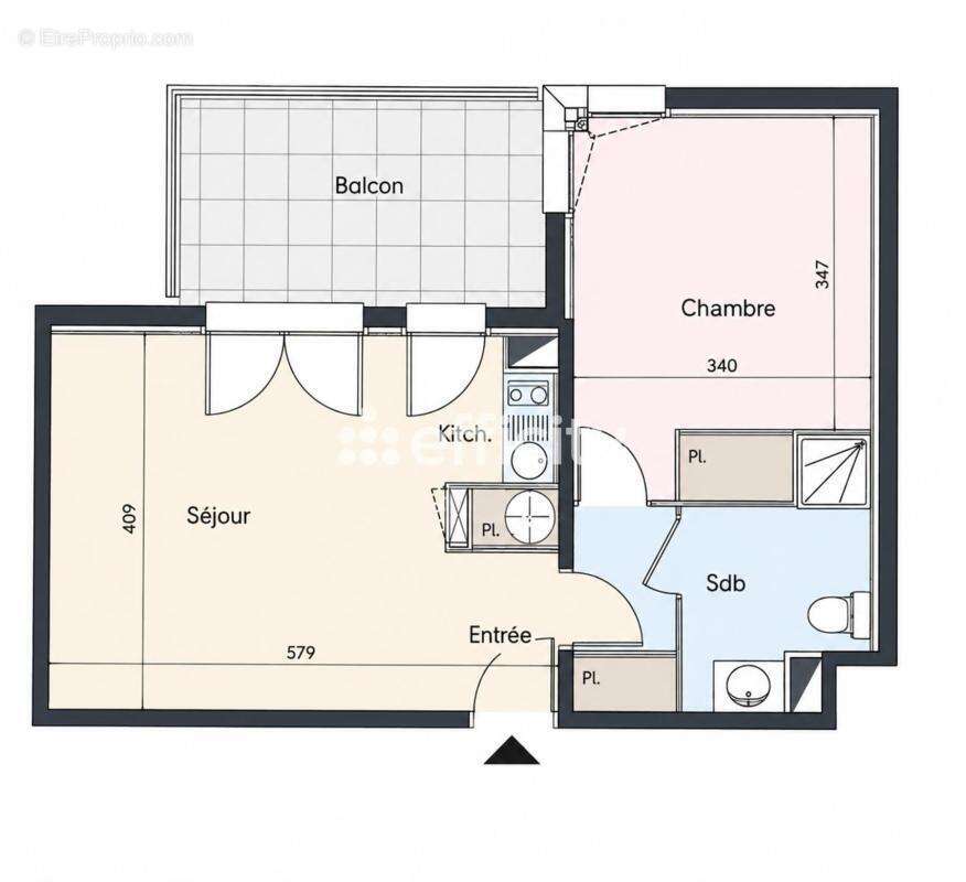 Appartement à TOULOUSE