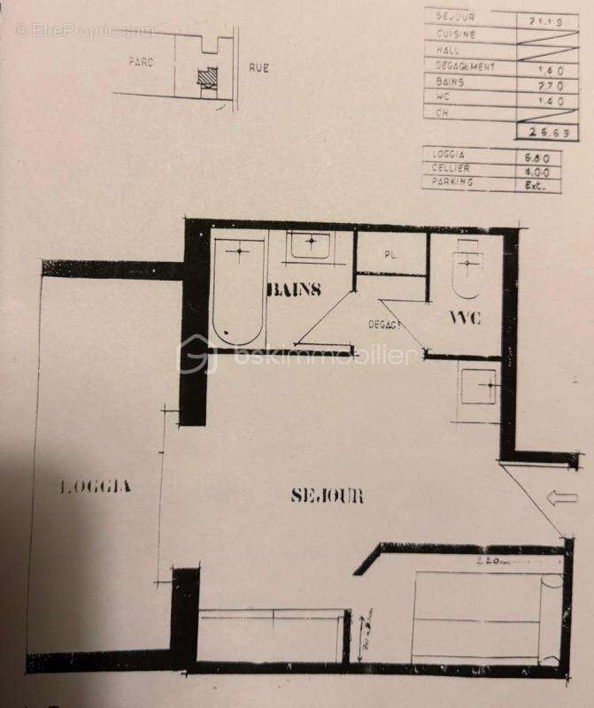 Appartement à TOULOUSE