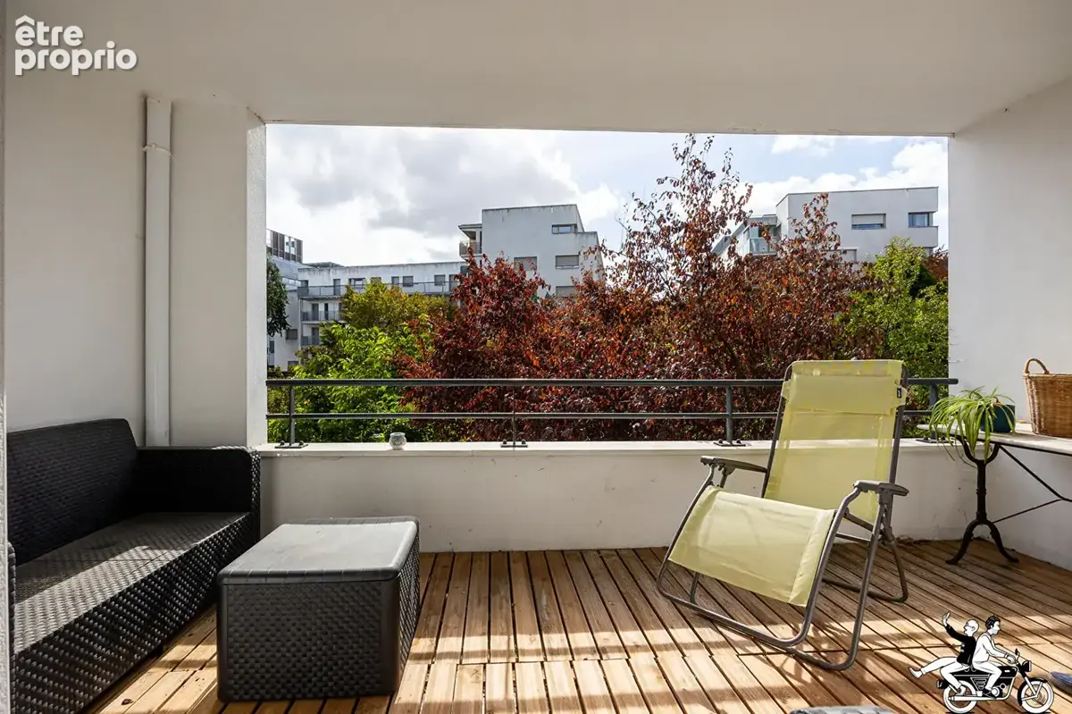 Exclusivité : nantes bas chantenay - t3 terrasse sud-ouest & box - dpe c - photo 11
