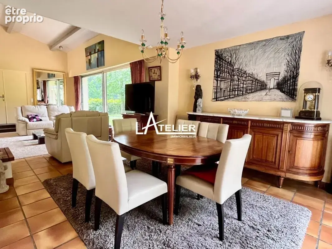 Propriété, parc arboré, 4ch, bureau, triple garage, piscine - photo 9