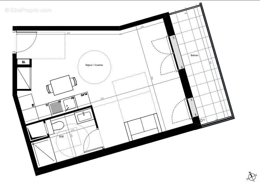 Appartement à BAGNOLET